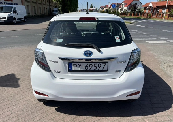 Toyota Yaris cena 39500 przebieg: 106000, rok produkcji 2014 z Biłgoraj małe 211